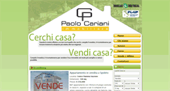Desktop Screenshot of paolocariani.com