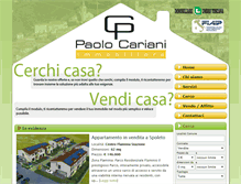 Tablet Screenshot of paolocariani.com